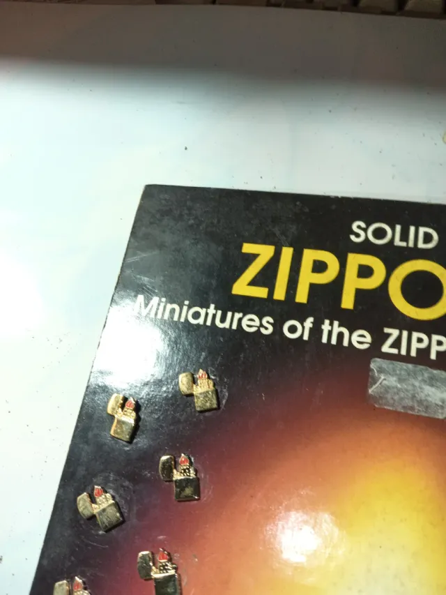 Zippo Pins Solid Brass - Miniature