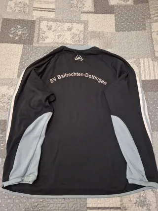 Sudadera Adidas Vintage Negra y Gris