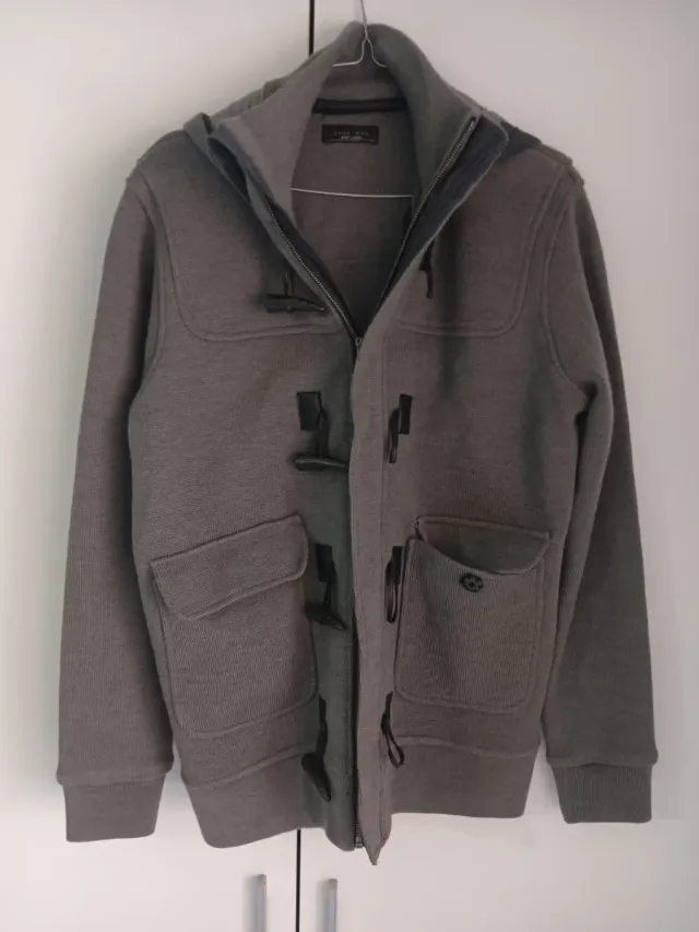 Chaqueta Zara Hombre Talla XL Gris