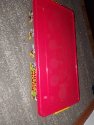 Caja de almacenamiento infantil Mickey Mouse