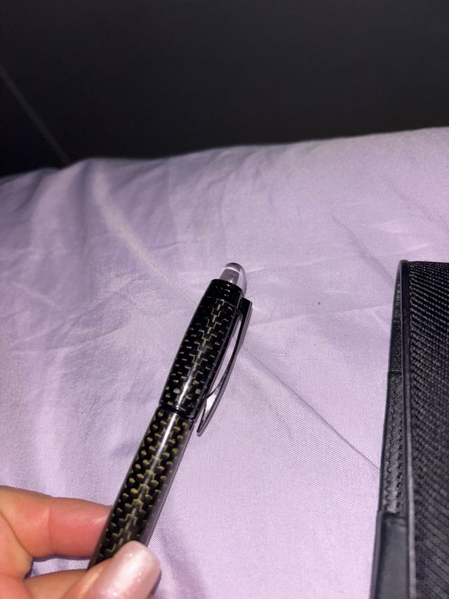 Bolígrafo Montblanc con funda