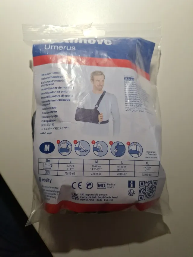 Inmovilizador de Hombro Azul