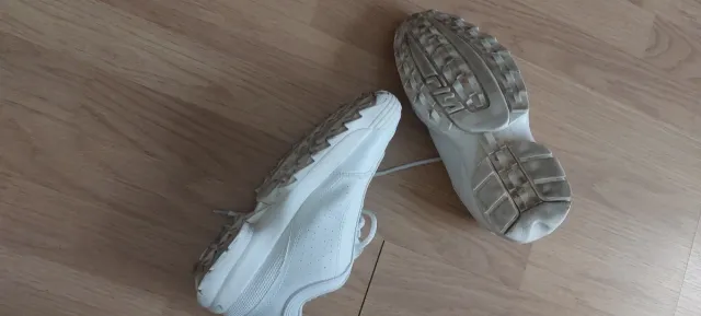 Zapatillas Fila Disruptor Low Blancas Talla 39.5