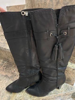 Botas de piel Pedro Miralles negras