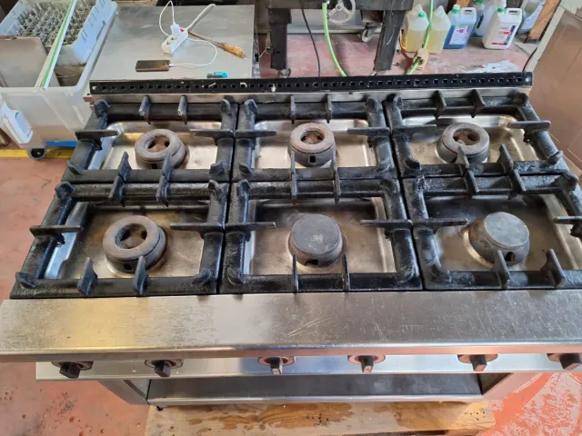 Cocina profesional Repagas 6 fogones
