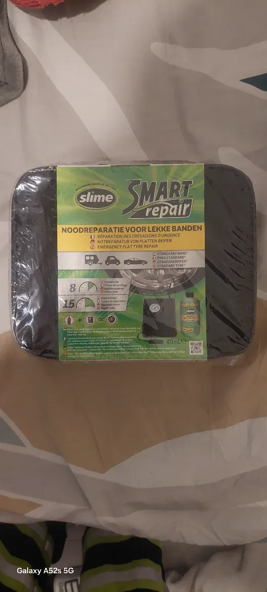 Kit Reparación Neumáticos Slime Smart Repair