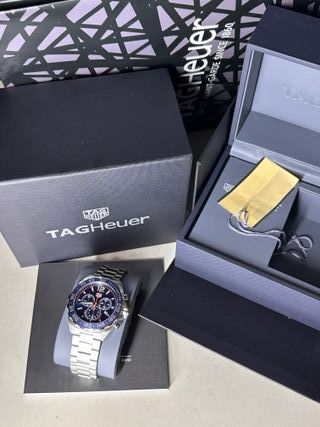 TAG Heuer Cronógrafo Azul