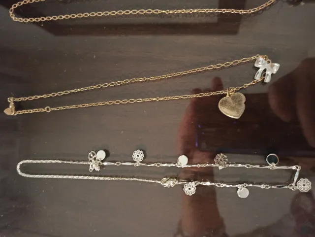 6 Cadenas Bisutería Diseños Varios