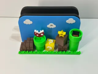 Soporte Base Nintendo Switch Mario Bros