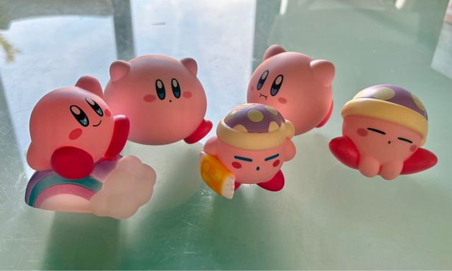 muñeco peluche figura Kirby durmiendo Japón