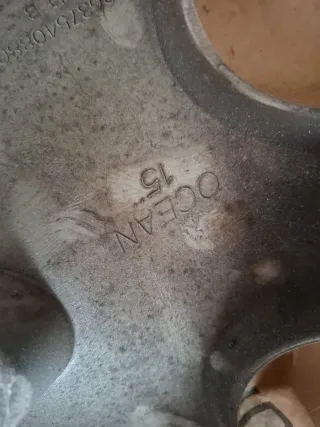 4 Tapacubos Peugeot 15"