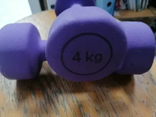 Mancuernas Reebok 4kg Morado