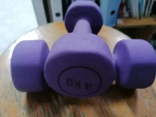 Mancuernas Reebok 4kg Morado