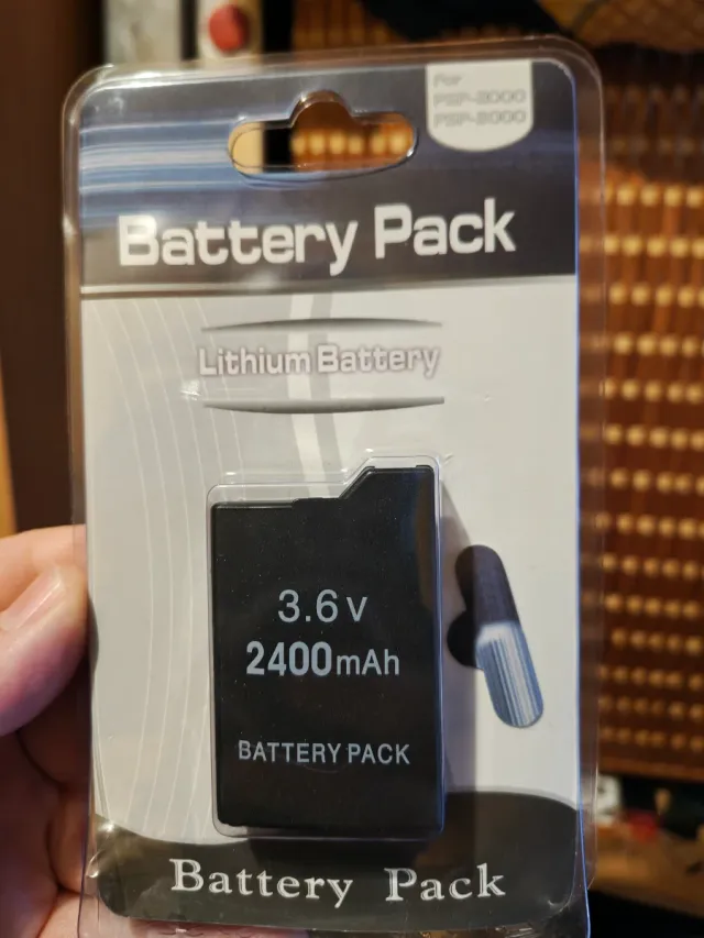 Batería PSP 2400mAh 3.6V para modelos 2000/3000