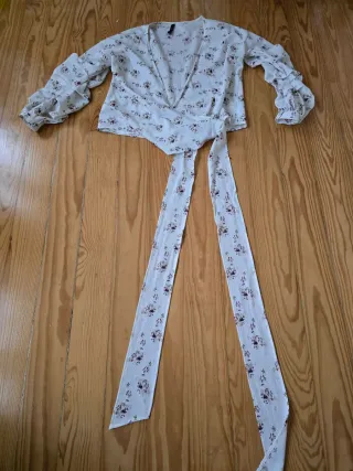 Tiffosi Blusa Estampada Flores Quimono