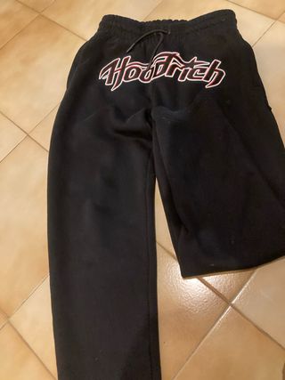 Pantaloni tuta uomo neri Hoodrich taglia M