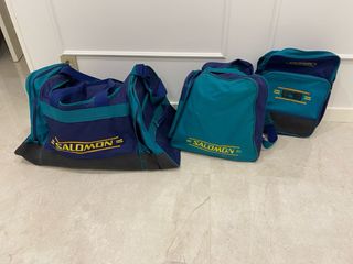 Set Salomon: Bolsa, Mochila y Bolsa Botas