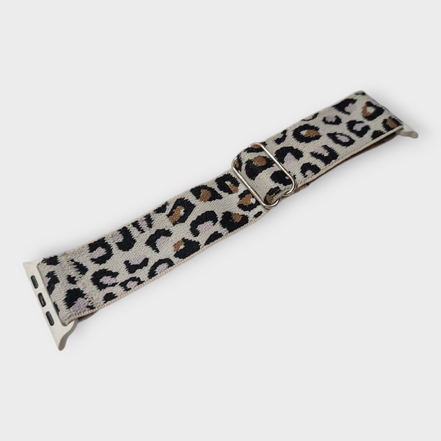 Correa Apple Watch Estampado Leopardo