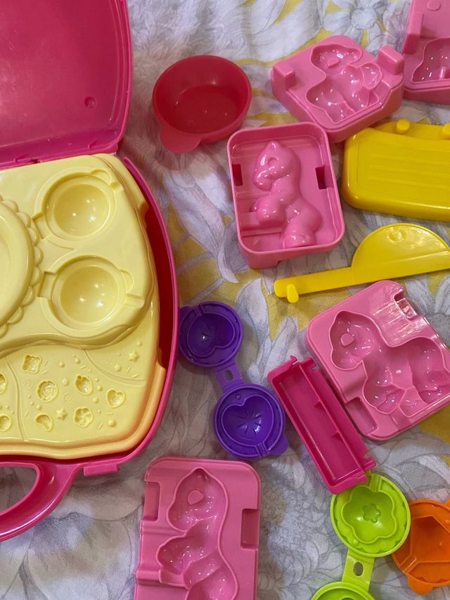 Maletín de Juguete Niña Plastilina formas Nuevo