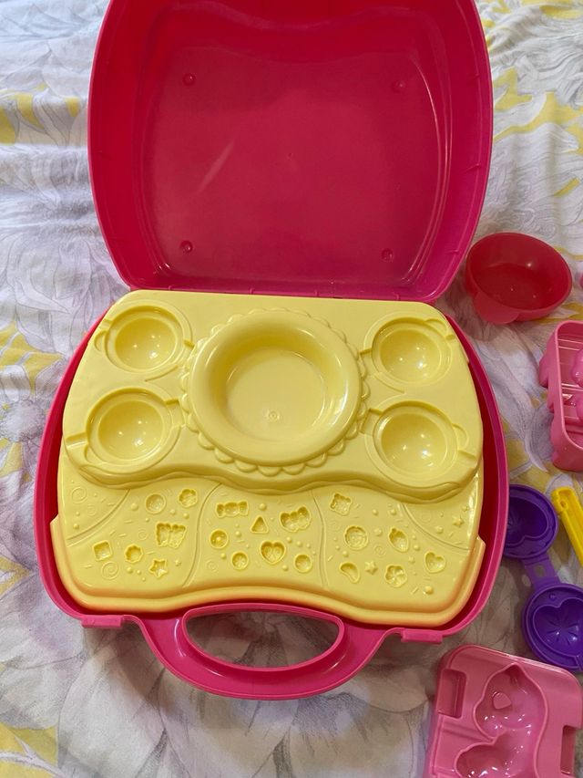Maletín de Juguete Niña Plastilina formas Nuevo