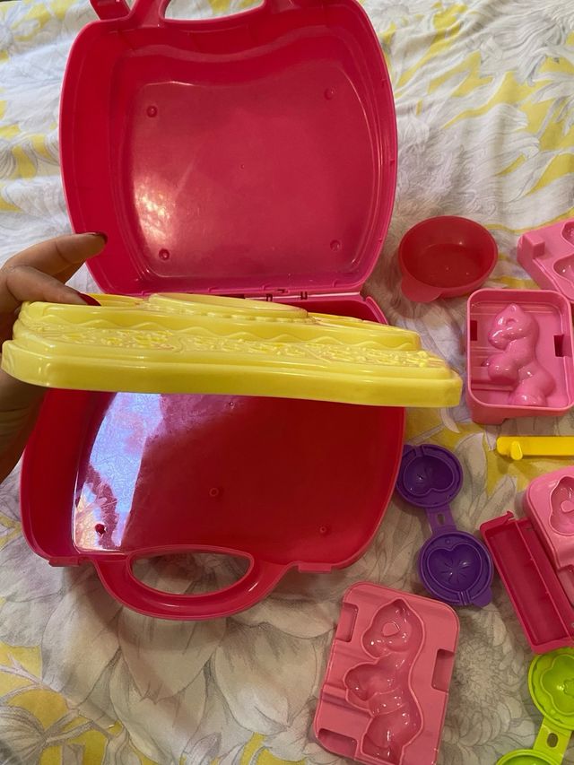 Maletín de Juguete Niña Plastilina formas Nuevo