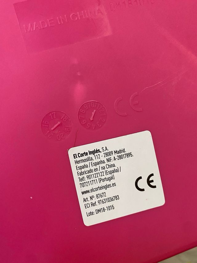 Maletín de Juguete Niña Plastilina formas Nuevo