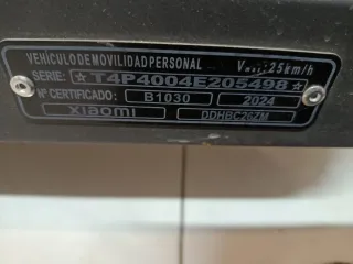 Patinete Eléctrico Xiaomi Scooter 4 Pro.