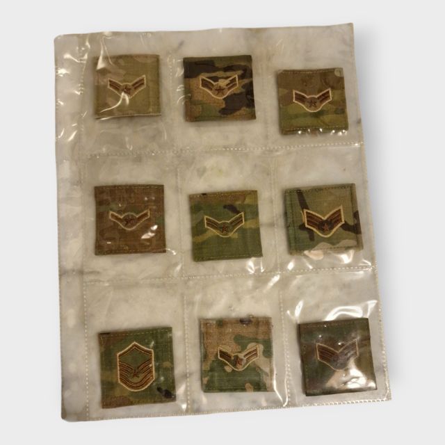 Patch Gradi Esercito Aeronautica Militare USA