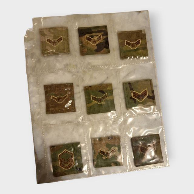 Patch Gradi Esercito Aeronautica Militare USA