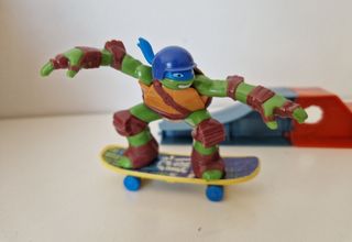 Set Tartarughe ninja con pista nuovi