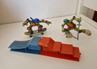 Set Tartarughe ninja con pista nuovi