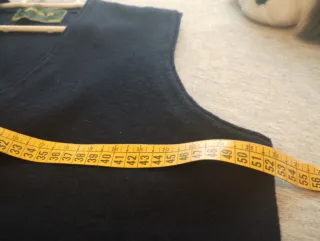 Chaleco de punto vintage Talla L