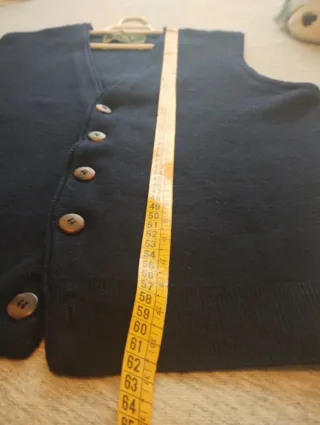 Chaleco de punto vintage Talla L