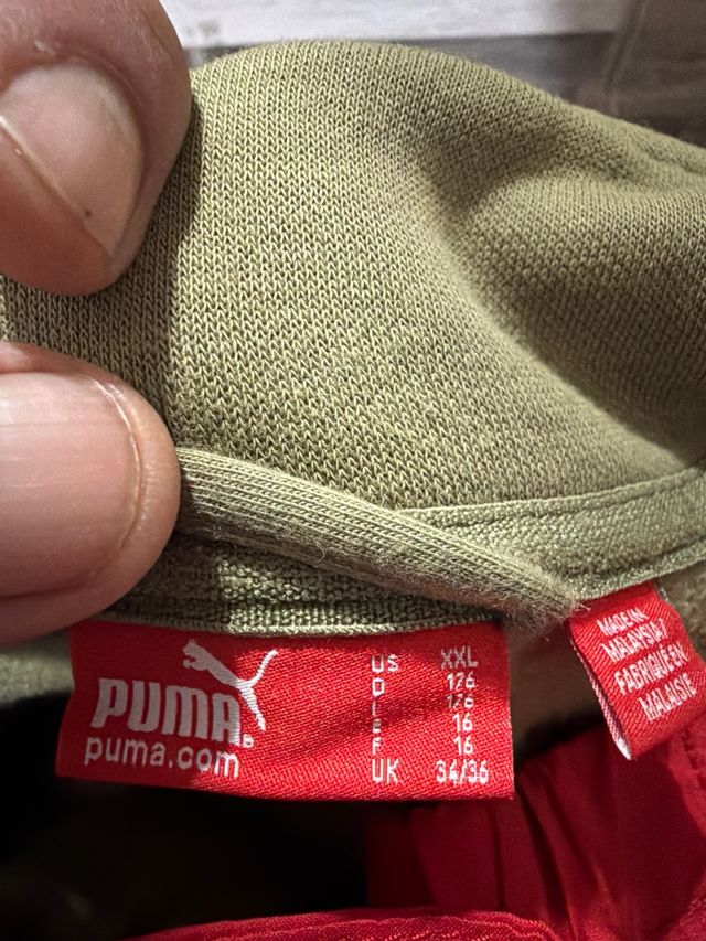 Sudadera Puma Verde Oliva