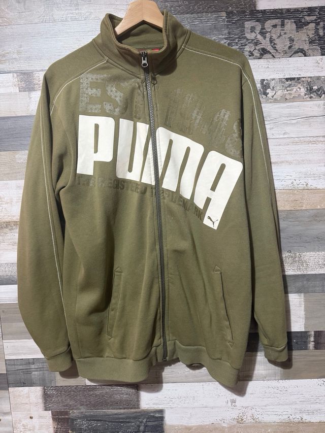 Sudadera Puma Verde Oliva