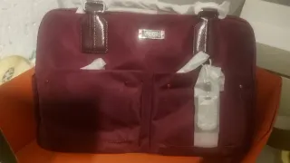 Borsa Tumi donna viola e argento