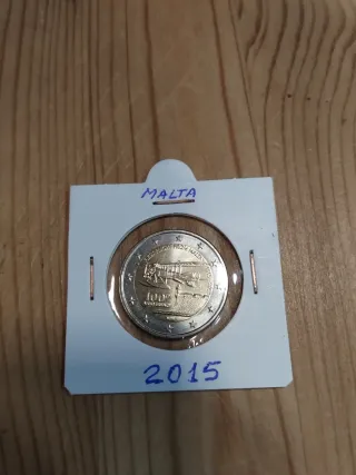 Malta 2015 SC - Moneda 2 Euros