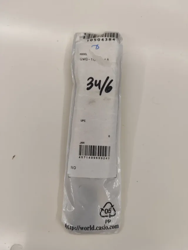 Correa Casio G-Shock GWG-1000 MUDMASTER Negra NEW