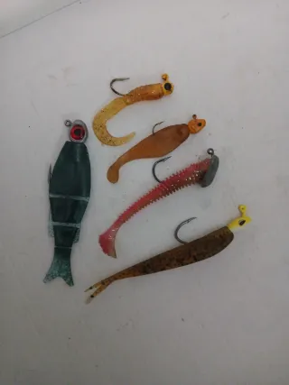 Lotes de señuelos de pesca