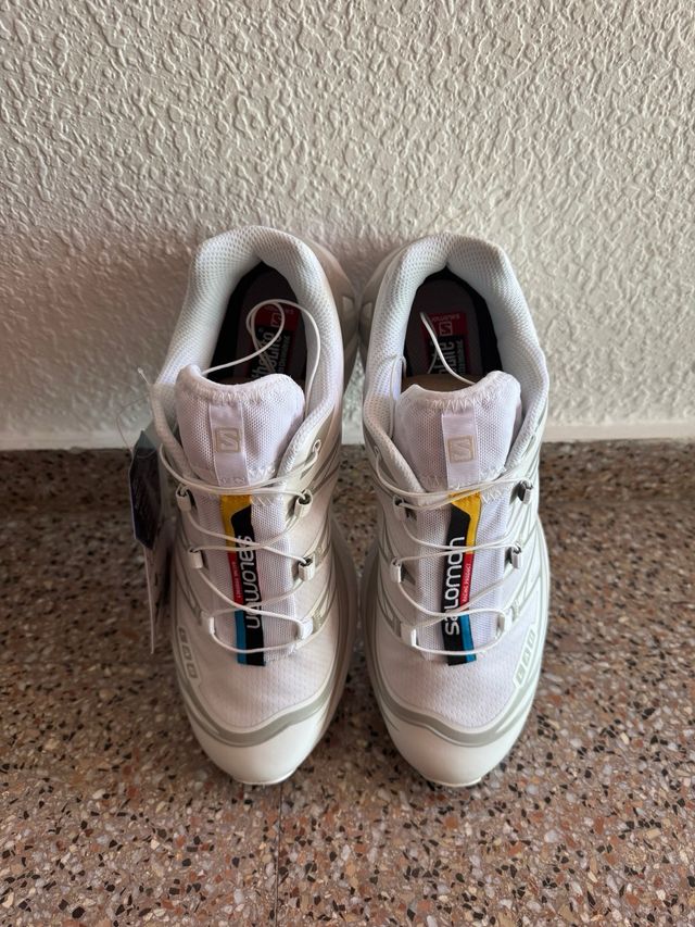 Zapatillas Salomon XT-6 Blancas Talla 44