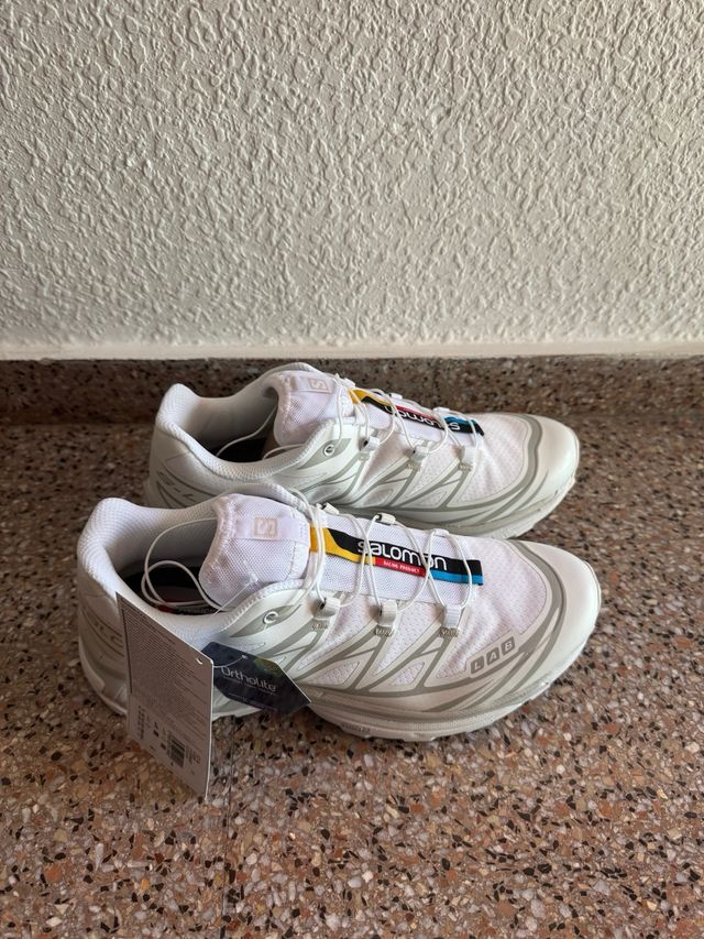 Zapatillas Salomon XT-6 Blancas Talla 44