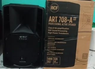 Altavoz Amplificado RFC ART 708-A Negro de 1400