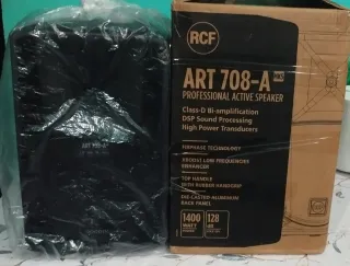 Altavoz Amplificado RFC ART 708-A Negro de 1400