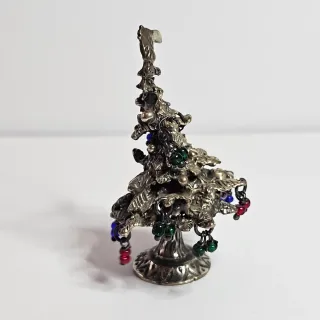 Mini Albero Natale Argento 800