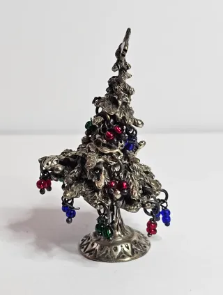 Mini Albero Natale Argento 800