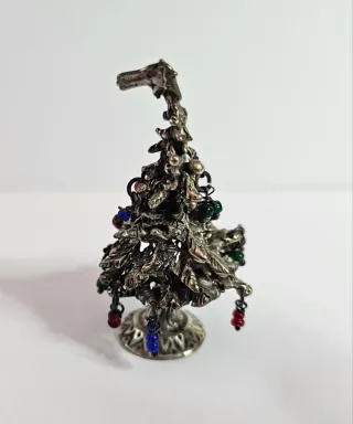 Mini Albero Natale Argento 800