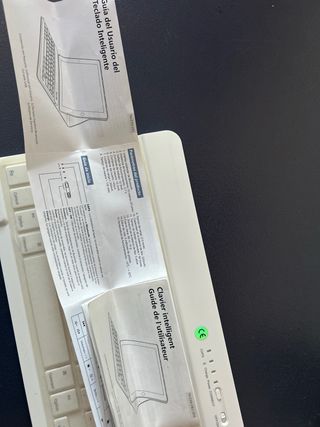 Teclado Bluetooth Blanco Tablet