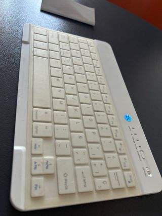 Teclado Bluetooth Blanco Tablet