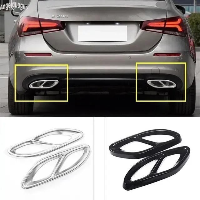 Tubos Mercedes plata o negro