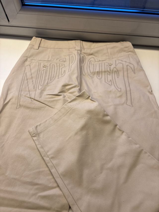 Pantalón Nude Project Talla S Beige
